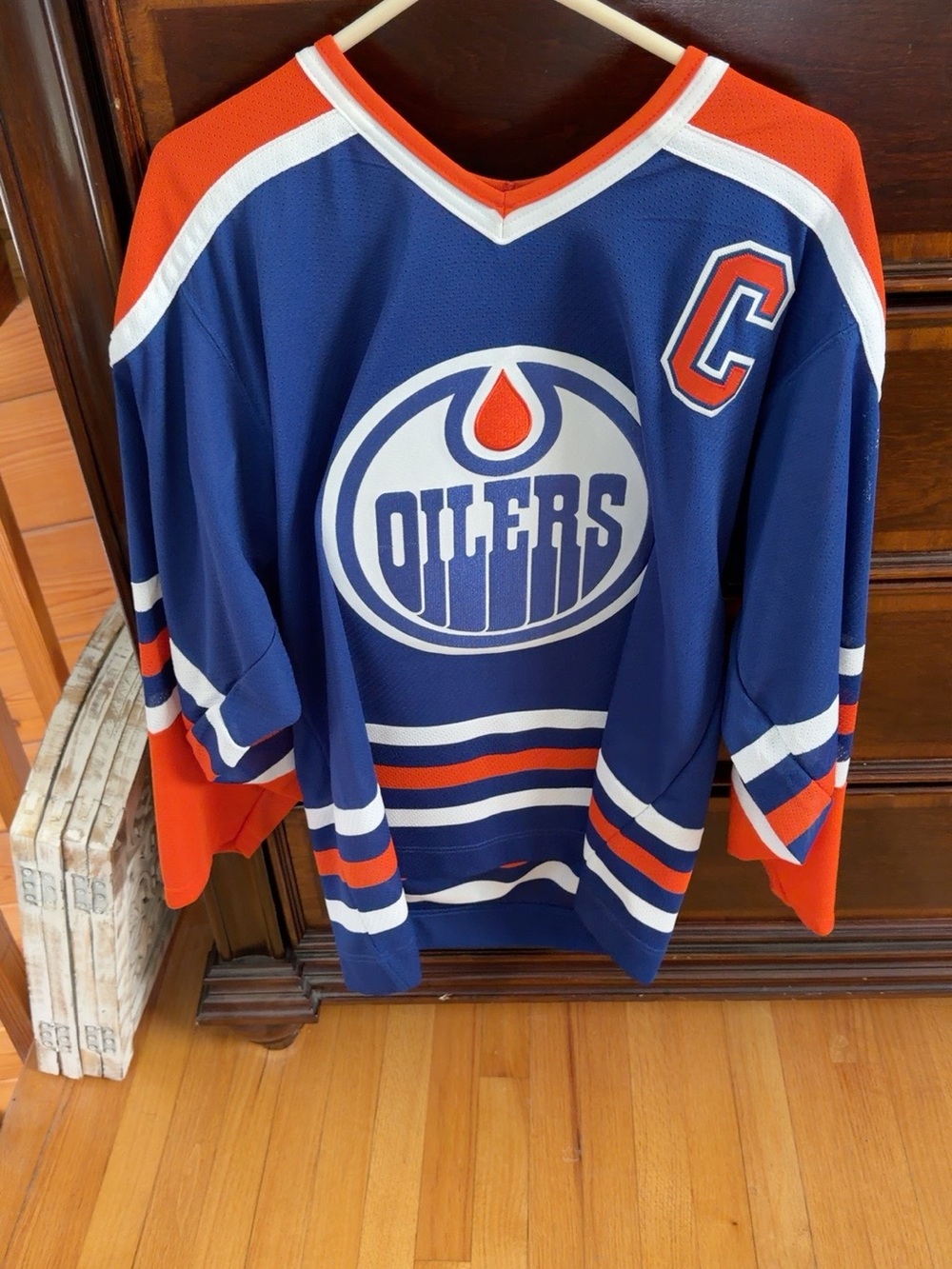 CCM vintage hockey Messier Oilers jersey new with tags